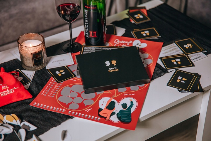 Gra w Relacje - dla par, UMACNIA WIĘZI W ZWIĄZKU! Prezent dla niej / niego