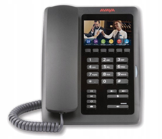 Telefon IP Phone VOIP Avaya H249 Nowy Czarny