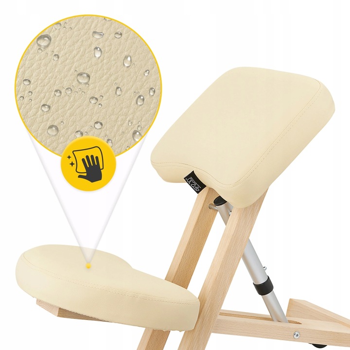 KLĘKOSIAD KLĘCZNIK KRZESŁO ERGONOMICZNE REGULOWANA WYSOKOŚĆ DO PRACY