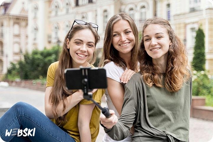 Kijek Selfie Tripod do Zdjęć Iphone Android +Pilot