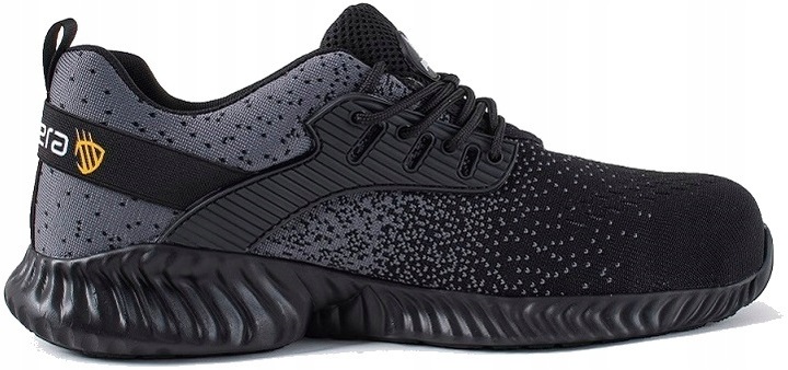 Buty robocze męskie półbuty LEKKIE OCHRONNE BHP S1 SPORTOWE z noskiem r.40