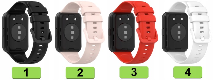 ZESTAW 3 PASKÓW PASEK OPASKA BRANSOLETA DO HUAWEI WATCH FIT 2 |DUŻO KOLORÓW