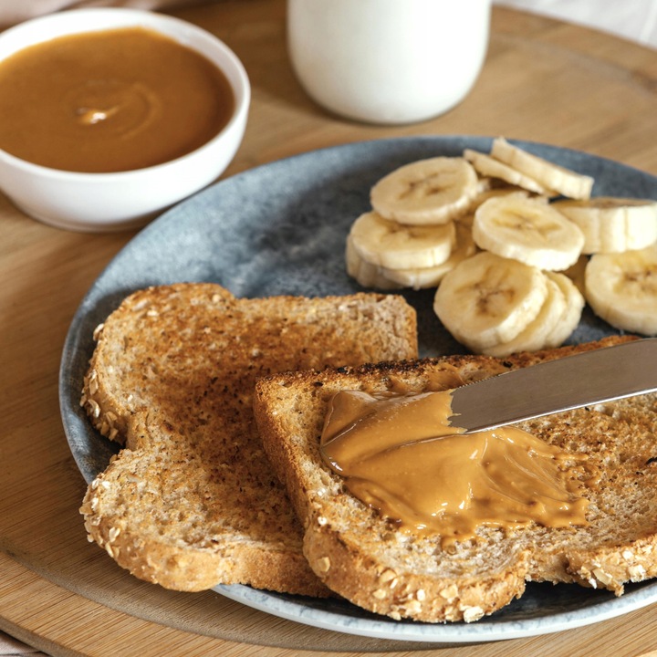 MASŁO ORZECHOWE 1kg CRUNCHY 100% PEANUT BUTTER