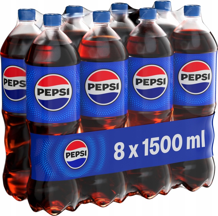 Napój gazowany Pepsi Cola butelka 8x 1,5l 1500ml