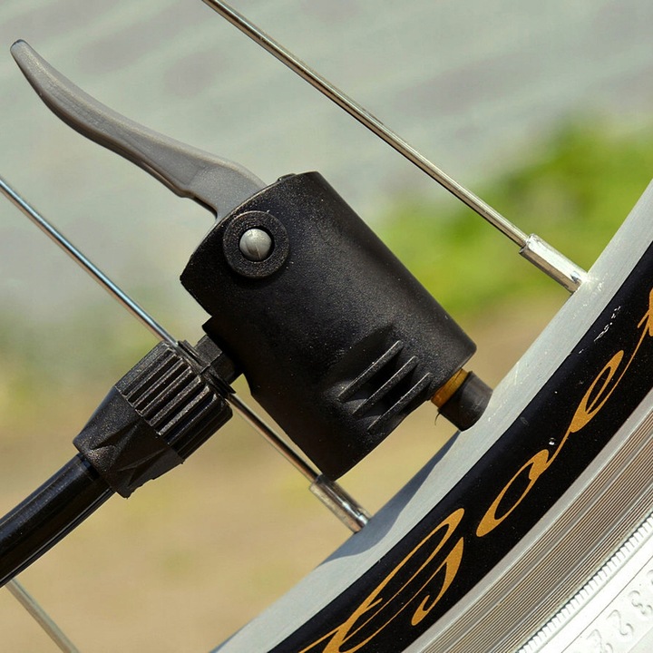 DUNLOP Pompka rowerowa 12 BAR z manometrem dolnym