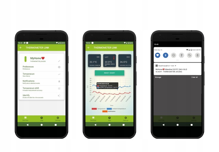 AQUAEL THERMOMETER LINK TERMOMETR ELEKTRONICZNY