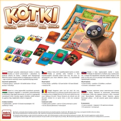 Trefl Gra planszowa Kotki