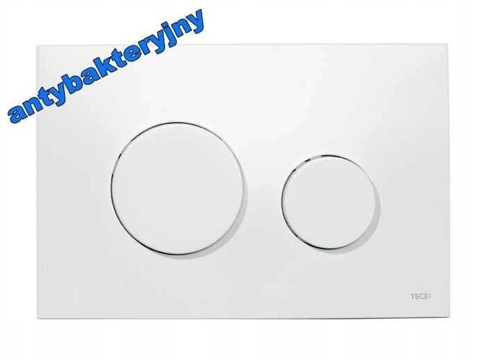 Przycisk spłukujący do WC Tece Loop biały połysk 9240920