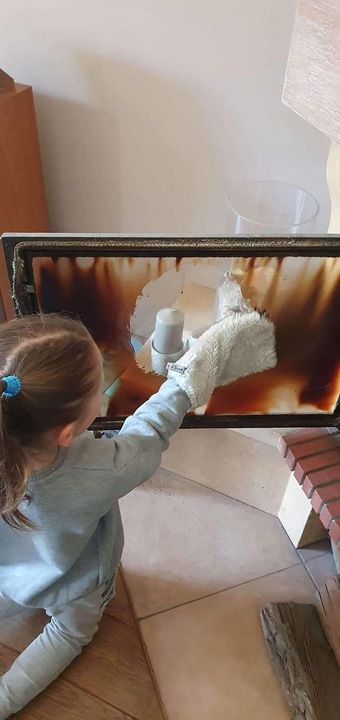 RAYPATH RĘKAWICA BIAŁA DO CZYSZCZENIA NA MOKRO Z NANOSREBREM