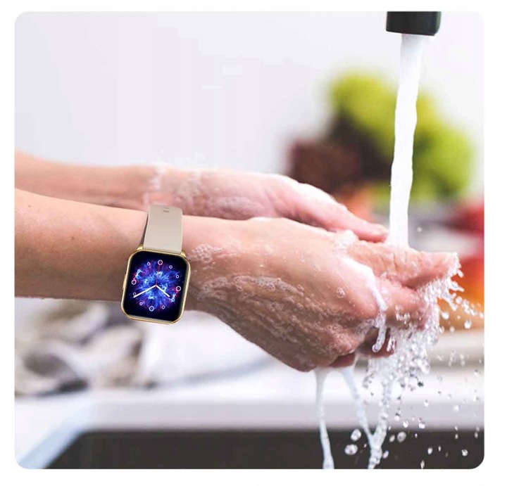 SMARTWATCH ZEGAREK DAMSKI POLSKIE MENU ROZMOWY CIŚNIENIE PULS SPORT ZDROWIE