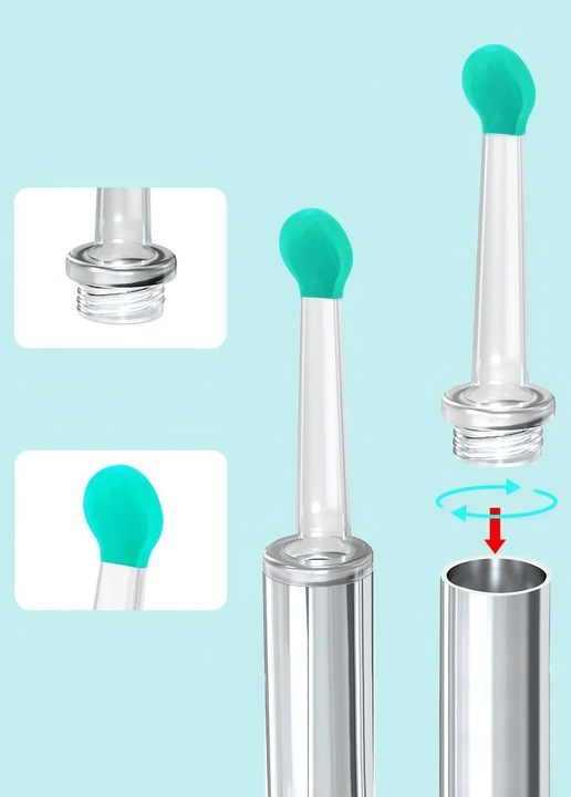 SMART OTOSKOP KAMERA CZYSZCZENIE USZU WOSK WIFI HD APLIKACJA ENDOSKOP