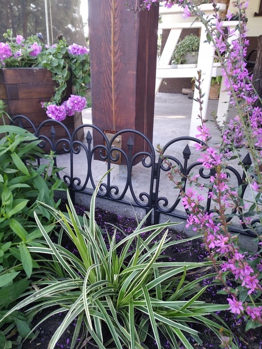 PŁOT PŁOTEK OGRODOWY PALISADA 4SZT 240CM OBRZEŻE