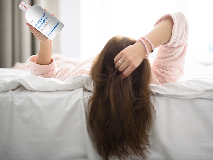 Łuszczyca AZS ŁZS Egzema Szampon Hermz Healpsorin