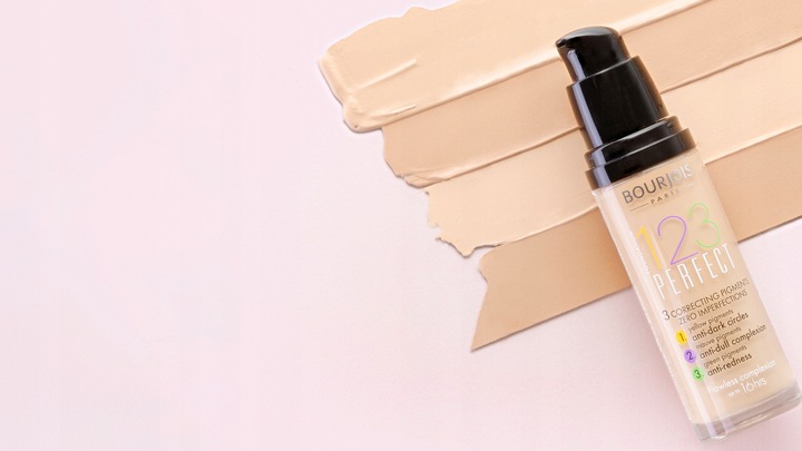 Bourjois 123 Perfect Podkład kryjący 30 ml - 53 Light Beige