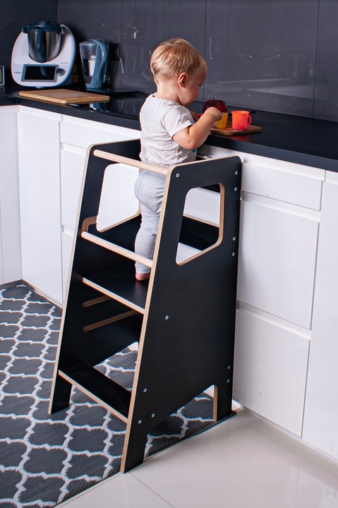 Kitchen Helper/Pomocnik kuchenny czarny MDF CRM