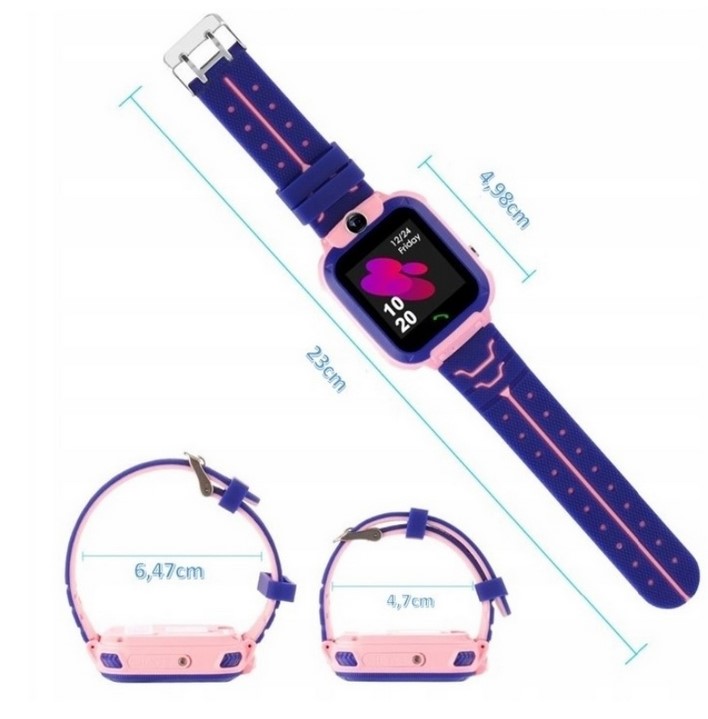 SMARTWATCH S12 DLA DZIECI Z LOKALOZATOREM I FUNKCJA ROZMÓW i TRYB SOS!