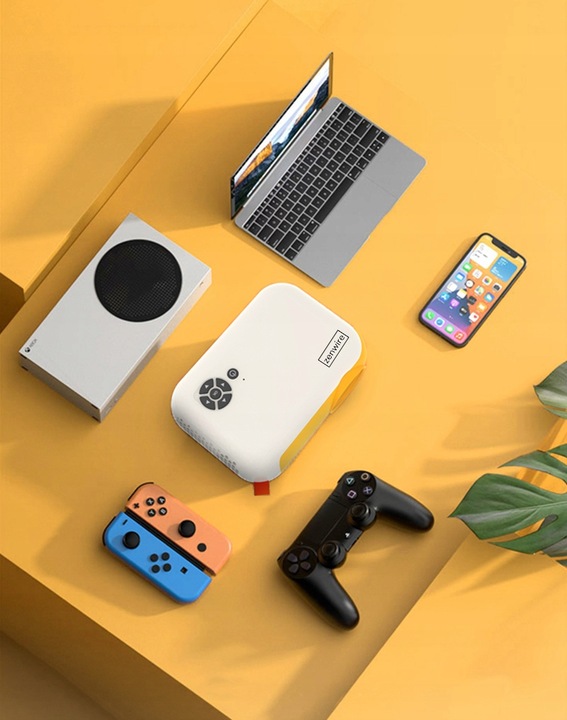 RZUTNIK MINI PROJEKTOR Przenośny dla Dzieci do Bajek Bajki Gier