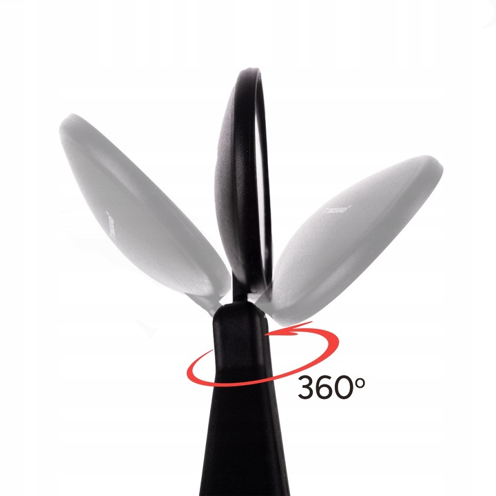 Lusterko do Roweru Lewe Nietłukące Rowerowe Regulowane Lekkie Uniwersalne