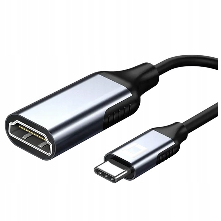 CO2 PRZEJŚCIÓWKA USB-C HDMI KABEL ADAPTER HUB USB TYP C DO HDMI MHL HD 4K 6