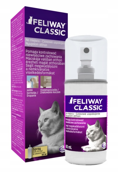 FELIWAY kocie feromony policzkowe spray 60ml