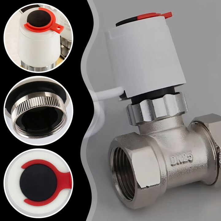 SIŁOWNIK TERMOELEKTRYCZNY DO ROZDZIELACZA ZAWORU M30 x 1.5 24V DC 2
