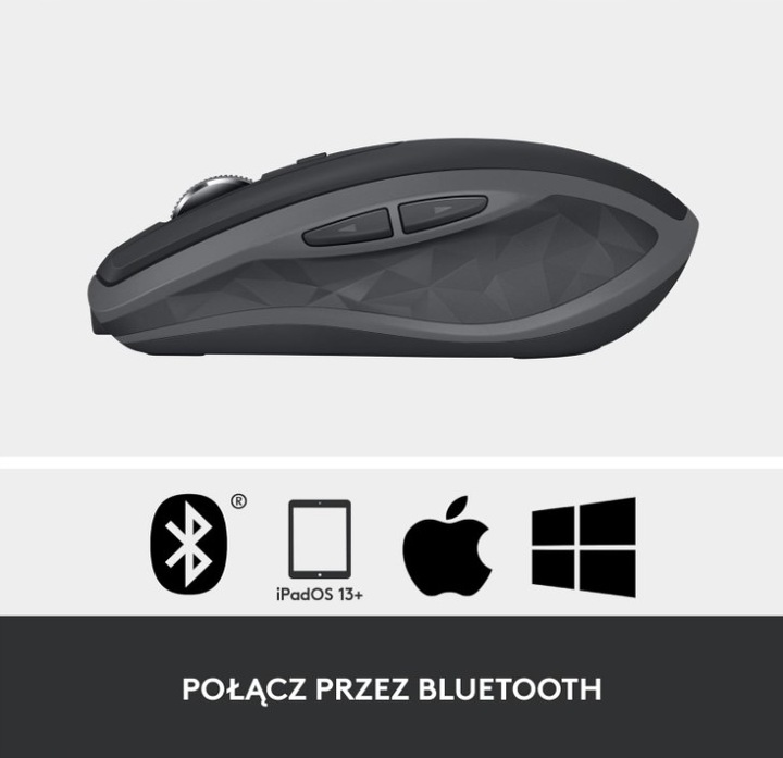 MYSZ BEZPRZEWODOWA LOGITECH MX ANYWHERE 2S BLUETOOTH EDITION 910-007231