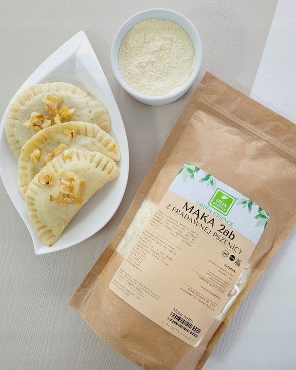 MĄKA Z PRADAWNEJ PSZENICY 2ab 1kg lekka low dieta fodmap do chleba na