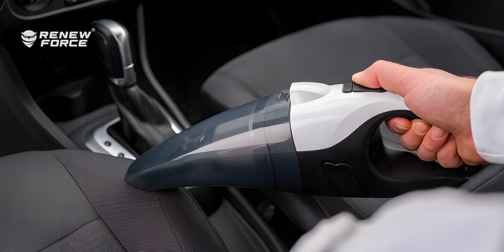 ODKURZACZ RĘCZNY SAMOCHODOWY BEZPRZEWODOWY DO SAMOCHODU PODWÓJNY FILTR