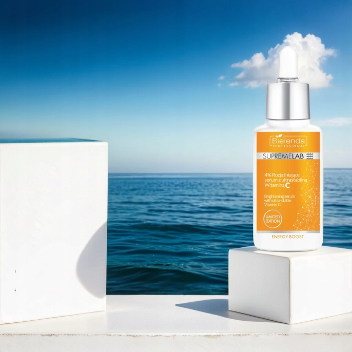 BIELENDA SERUM DO TWARZY SUPREMELAB 4% ROZJAŚNIAJĄCE Z WITAMINĄ C 30ML
