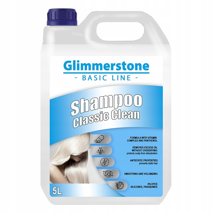 SZAMPON DO WSZYSTKICH RODZAJÓW WŁOSÓW 5L Z KASZTANOWCEM WITAMINAMI A,E,F,B5