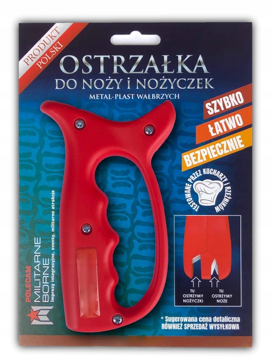 OSTRZAŁKA DO NOŻY I NOŻYCZEK - PRODUCENT
