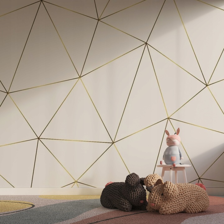 Taśma Listwa Ozdobna Samoprzylepna Dekoracyjna Złota Dekor 2 cm x 50 m