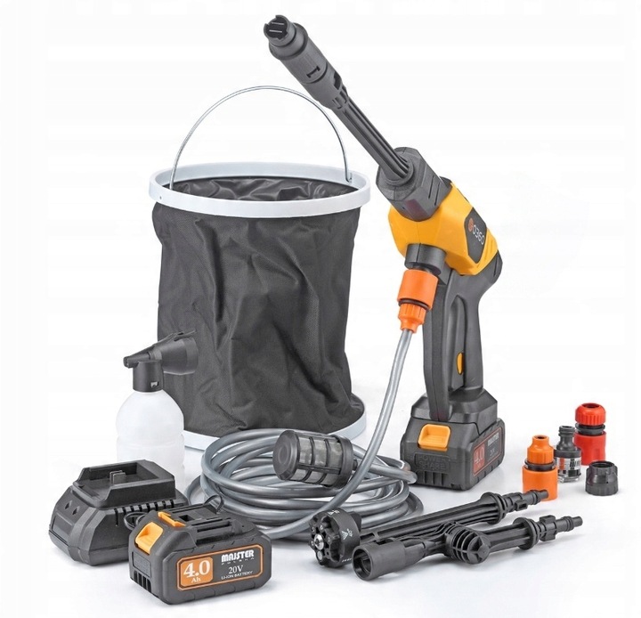 Myjka Ciśnieniowa MP0360 Akumulatorowa elektryczna na baterie 2x4Ah