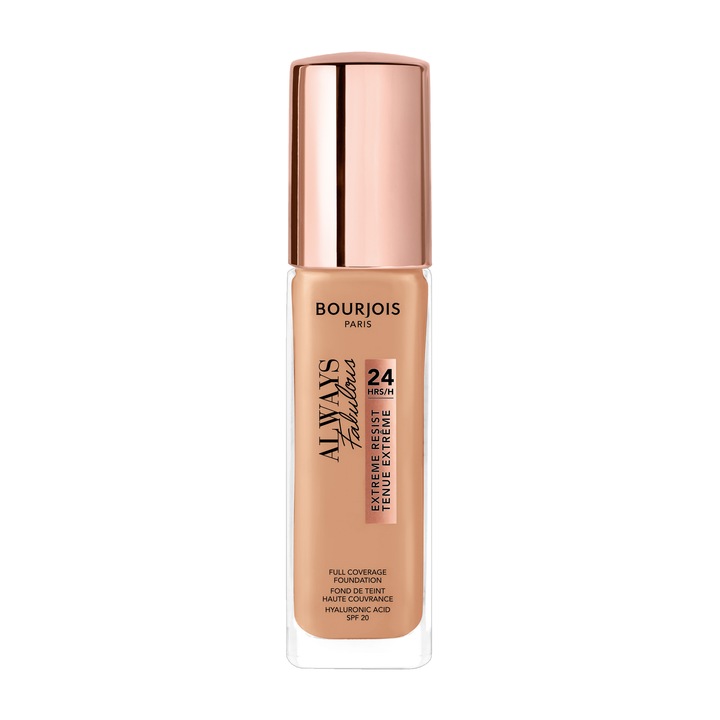 BOURJOIS Always Fabulous kryjący podkład do twarzy 400 Rose Beige 30ml