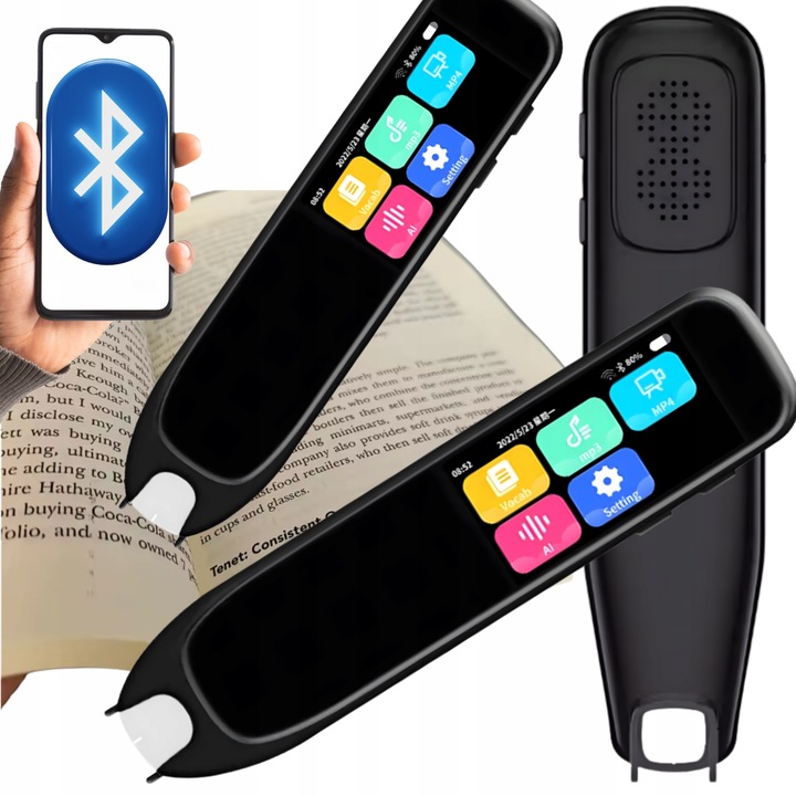 TŁUMACZ ELEKTRONICZNY TRANSLATOR DŁUGOPIS SKANER TEKSTU I MOWY NA ŻYWO