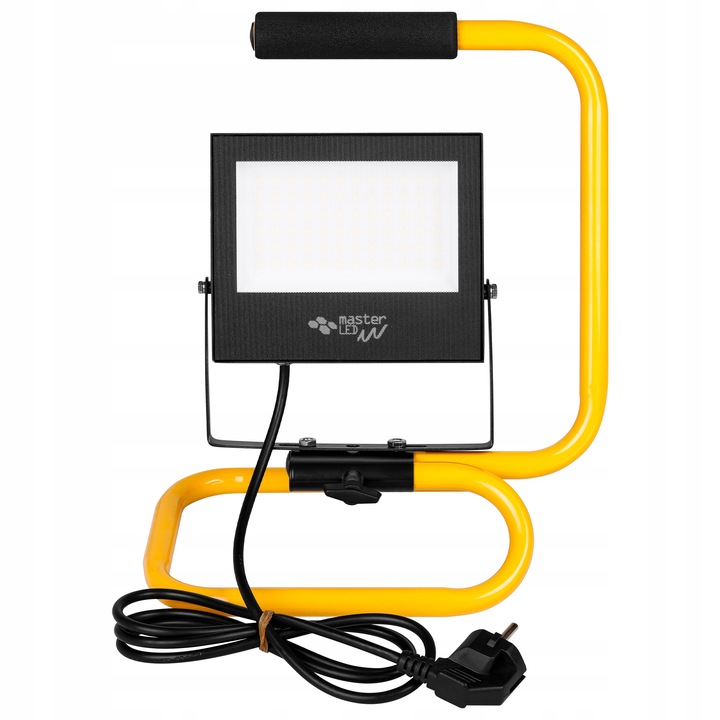 HALOGEN LED naświetlacz lampa 50W przenośny 4500K roboczy budowlany