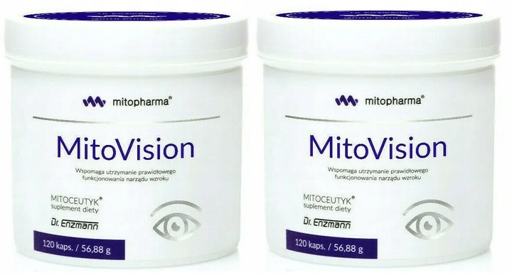 2 x MitoVision MSE Dr Enzmann 120 kapsułek Niemiecki
