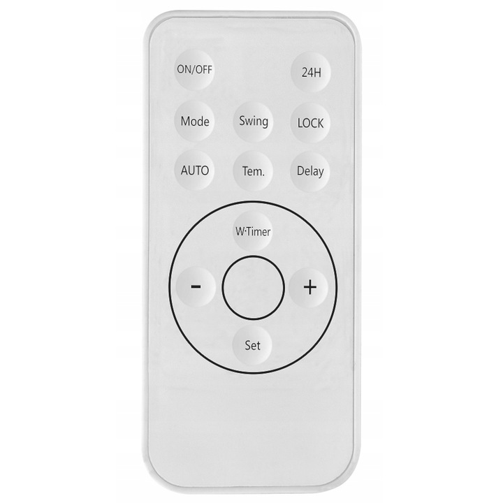 Kurtyna powietrzna HC2200 LED Energooszczędna Timer LED SWING Pilot