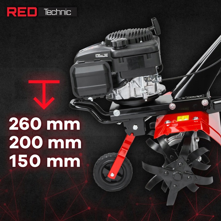 GLEBOGRYZARKA SPALINOWA DO GLEBY SILNIK LONCIN 5KM 60CM KULTYWATOR