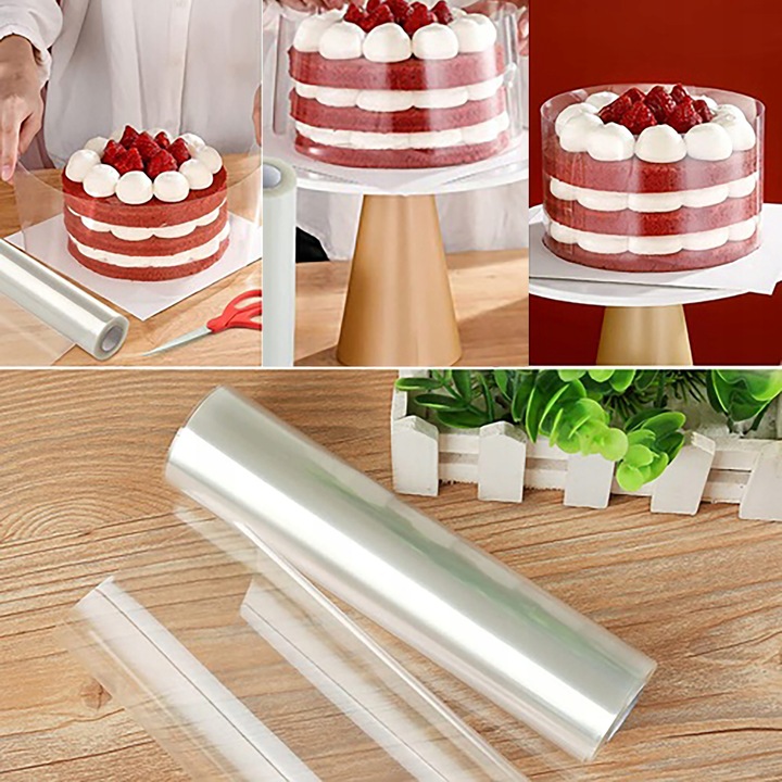 FOLIA RANTOWA RANT OWIJKA CUKIERNICZA DO OBRĘCZY 16 cm x 10m