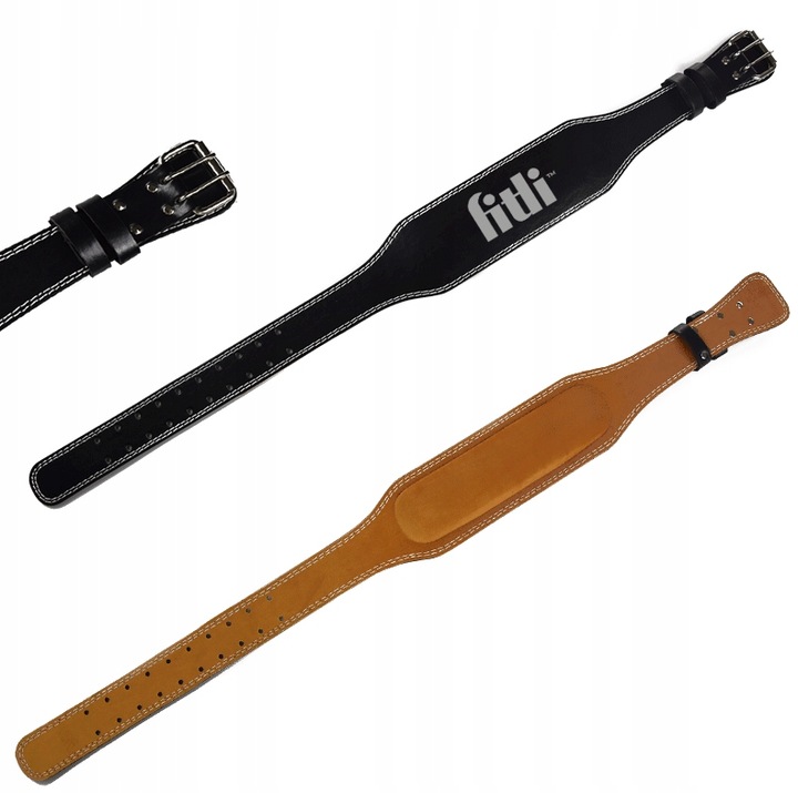 PAS LĘDŹWIOWY KULTURYSTYCZNY Treningowy DO PODNOSZENIA CIĘŻARÓW NA SIŁOWNIĘ