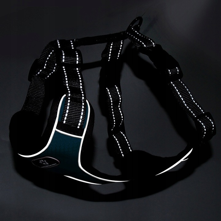 SZELKI DLA PSA TYPU GUARD BEZUCISKOWE REGULOWANE ODBLASKOWE SPACEROWE r. M