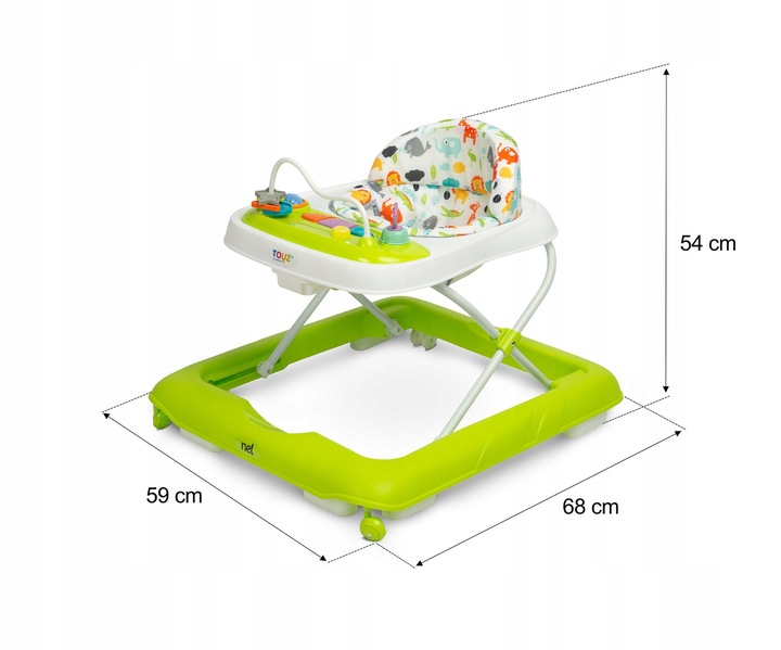 Chodzik NEL grey TOYZ CARETERO