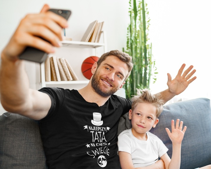 Koszulka dla Mamy i Taty PAKIET ZESTAW KOSZULEK na Dzień Ojca i Matki