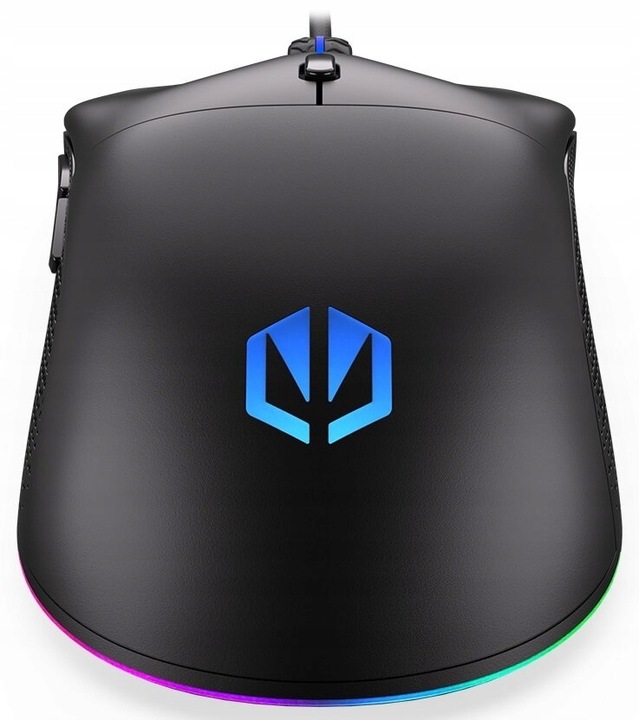 Mysz przewodowa dla gracza Endorfy GEM Black EY6A006 8000DPI ARGB USB 1,8 m