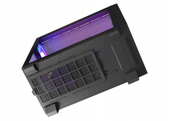 Gamingowa obudowa MODECOM VOLCANO PERUN APEX ARGB MIDI Black czarny