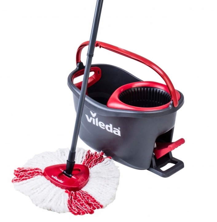 Vileda MOP OBROTOWY TURBO Easy Wring and Clean TURBO ZESTAW BOX