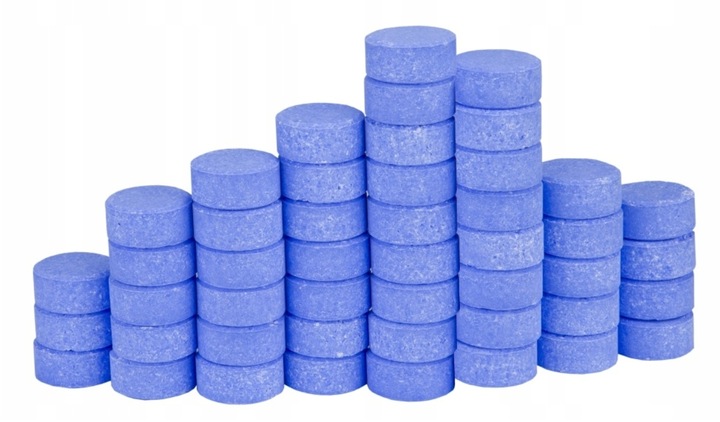 1kg 20w1 CHLOR DO BASENU TABLETKI MULTIFUNKCYJNE Chlorox 50x 20g