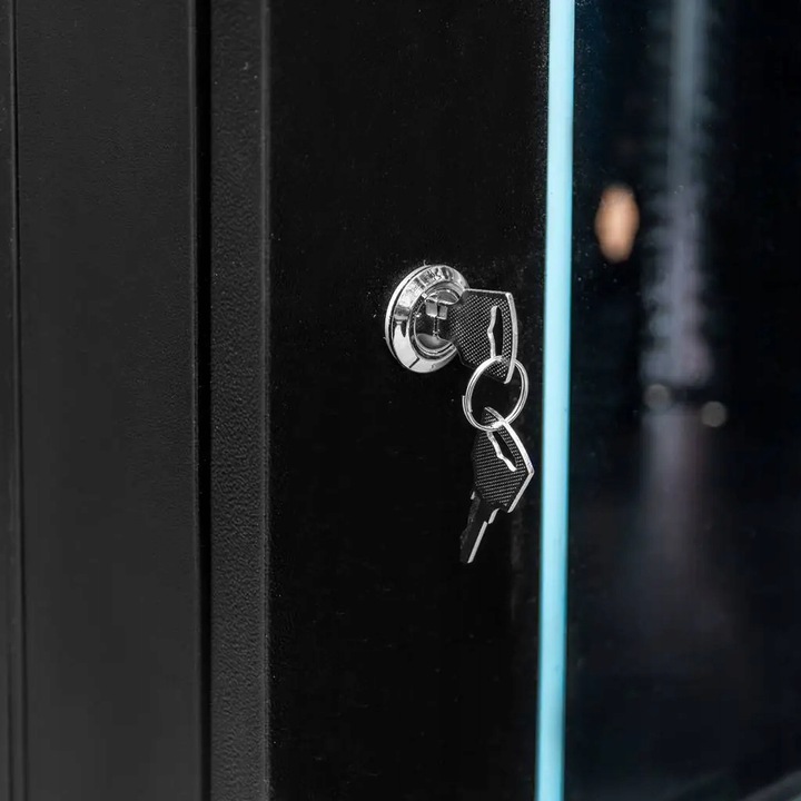 SZAFA RACK 19" 9U Wisząca Serwerowa Instalacyjna 400 mm Otwierane Boki