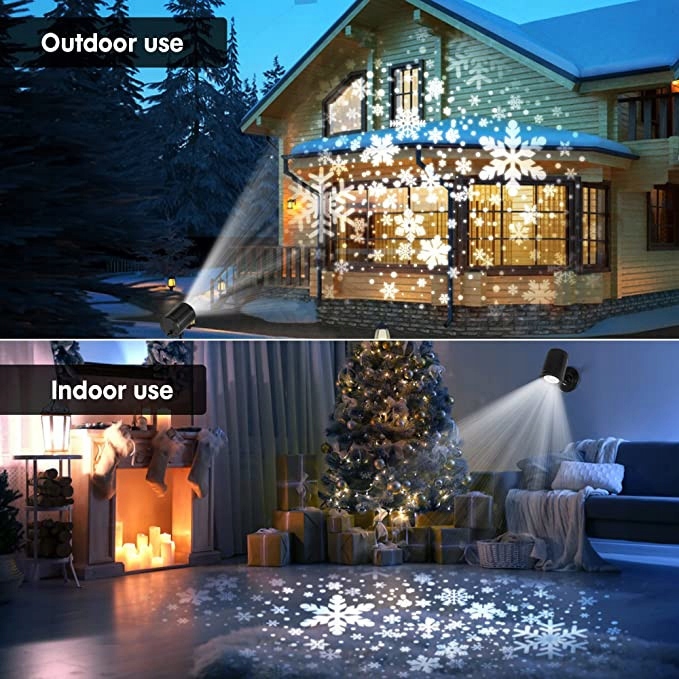 PROJEKTOR LASEROWY ŚWIĄTECZNY NA DOM RZUTNIK IP65